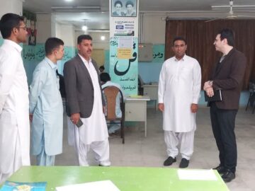 گزارش تصویری بازدید میدانی از اعتکاف علمی مدارس هدف طرح رویش علوی – قطب ایرانشهر